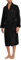 POLO RALPH LAUREN Herren-Bademantel aus Mikrofaser-Plüsch, Schwarz, Large-X-Large