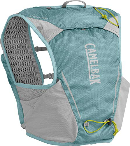 CAMELBAK Ultra Pro Vest Sac d'Hydratation Adulte-Mixte, Bleu/argenté, L