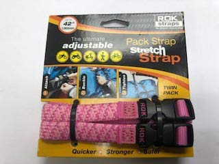 ROK Verstellbarer Motorradgurt, 30,5 - 106,7 cm, Doppelpack