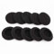 Ersatz-Ohrpolster aus Schaumstoff, 60 mm, für Logitech H600, H330, H340 / Sony MDR-G45LP, DR-220DPV, MDR-G45, IF240R, etc., 10 Stück