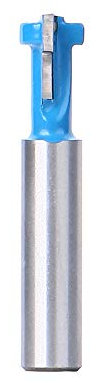 XUPHINX T-Slot Cutter Router Bit, lavorazione del legno strumento in acciaio per utensili elettrici, con otto millimetri Shank