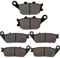 Cnornus Front and Rear Brake Pads for Honda CB 600 F Hornet 600 2000-2012 CBF600 2004-2006 CBR 600 F 1995-1998 CBF1000 Non ABS 2006-2015