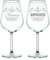 Weingläser mit Gravur 520ml | Geschenk für Paare | Weinglas mit Name für Hochzeit - Jahrestag | Weingeschenke personalisiert