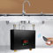 Riscaldatore di acqua istantaneo,CEIEVER Riscaldatore di Acqua Elettrico Tankless 220V 3000W elettrico Tankless Shower Sistema di acqua calda con esposizione LCD per il bagno Cucina (Nero)