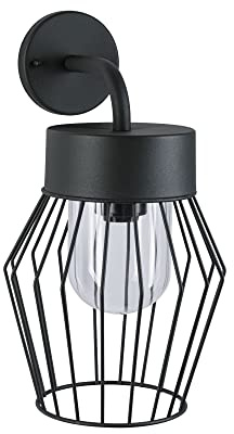 Paulmann 94736 Outdoor luminaire wall luminaire Lanka seawater Resistant IP44 205x237 mm max. 40W 230V Anthracite Aluminium lamp not Included E14