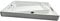 Excellent Houseware - Bandeja rectangular de madera para servir (2 unidades, 48 x 30 x 4,5 cm), color blanco