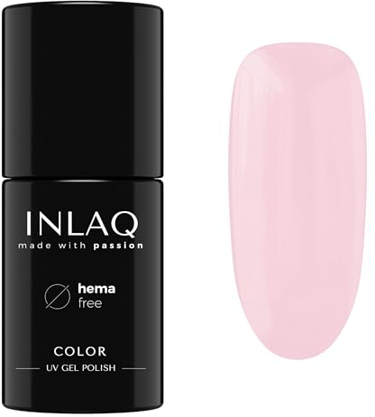 INLAQ® UV Nagellack Lavender - 6 ml Hema Free - Langlebiger UV Lack - Nail Polish - Essential Kollektion - Gelnägel - Shellac Gel - Gellack ohne Hema | 1009- Lavender Garden Semi-transparent