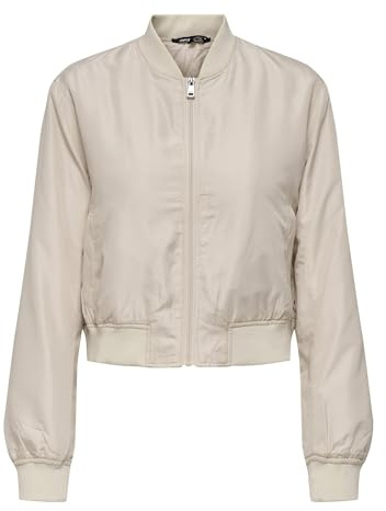 ONLY Damen Blousonjacke ONLALMA Bomber OTW NOOS, Pumice Stone,L
