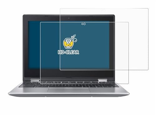 BROTECT Protector Pantalla para Acer Chromebook Spin 511 R756TN-TCO Protector Transparente (2 Unidades) Anti-Huellas