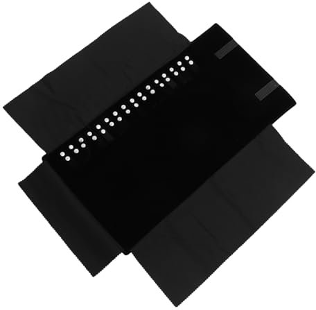 Ciieeo Schmuckrollen-aufbewahrungstasche Faltbare Schmuck-organizer-rolle Für Reise Ohrringe Ringe Und Halsketten Leicht Tragbar Bietet Viel Platz Und Sichere Aufbewahrung