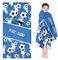 Qiqumax Personalisiert Fußball Strandtuch Mit Namen, Personalisierte Fußball Handtuch Badetuch Mit Namen Mikrofaser Strandtuch Groß 90x180cm Badetuch Fußball Für Kinder (90 x 180 cm,B)