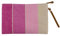 Vico Casa® VERSILIA Pochette mare donna, Borsetta spiaggia/Colore Fucsia/Pochette a mano da spiaggia 30x20cm con cerniera
