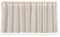 Lidzopas Cortinas cortas de cocina, cortinas opacas huecas de lino, estilo bohemio, media cortina para lavandería, baño, gabinete de vino, 150 x 45 cm