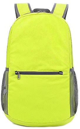tuwiwol Multifunktionaler Rucksack für Männer und Frauen, entworfen für die Arbeit, Schule oder Reisen, Nylon, lebenslang im Freien, Grün, 15L