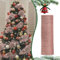 26 cm×9 m Ghirlande natalizie lucide Nastro natalizio largo oro rosa, nastri natalizi Nastro regalo Nastro decorativo Nastro natalizio Poly Mesh per archi Deco Natale Ghirlanda di Natale Corona porte