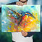 Eisvogel Poster 70x50 cm