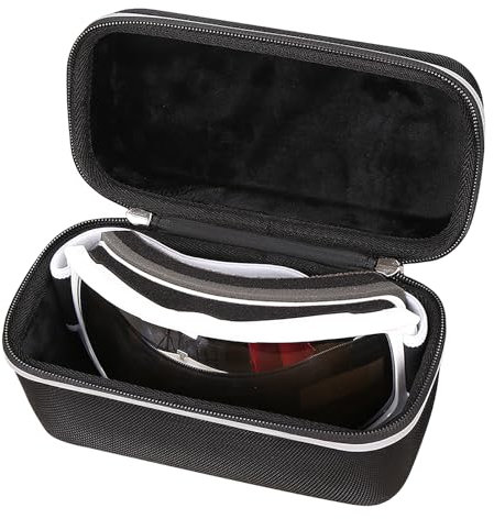 Tourmate Hard Storage Case for findway Ski Goggles OTG, Over Glasses Snow - Travel Case (Only Case) (Black)