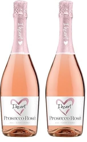 I Heart Prosecco Rosé 75cl (Pack of 2)