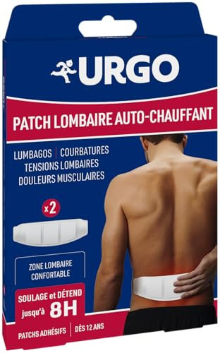 Urgo - Patch auto-chauffant lombaires x2 unités