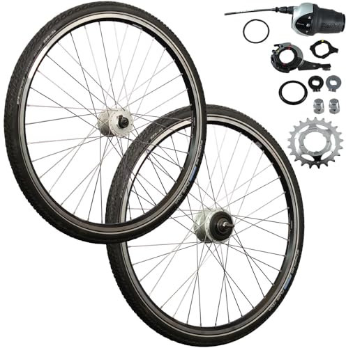28 Zoll Laufradsatz Schwalbe Marathon Plus Shimano Dynamo Nexus 8 Gang Schaltung