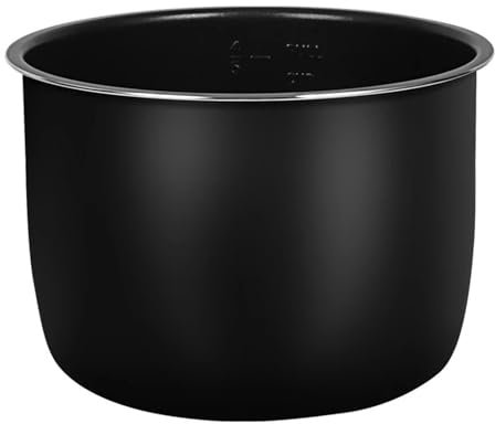 FGJDERYH Rice Cooker Inner Pot, Compatible For Vitesse VS 3006, Electric Pressure Cooker Inner Pot Replacement, 6L Non-Stick Insert Bowl, Dishwasher Safe Multi-Cooker Pot For Cooking, Steaming & Soup