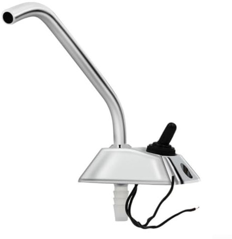 Grifo eléctrico con palanca de 12 V para manguera de 9 mm para uso sin costuras en caravanas y barcos