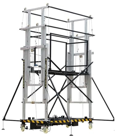 Impalcatura elettrica Piattaforma elevatrice pieghevole mobile for ponteggi elettrici(6M)
