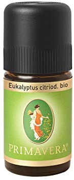 PRIMAVERA Ätherisches Öl Eukalyptus citriodora bio 5 ml - Aromaöl, Duftöl, Aromatherapie - vitalisierend, bakterienfeindlich - vegan