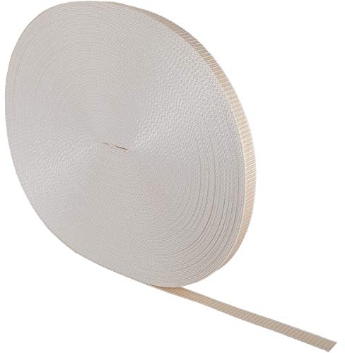 Schellenberg 11430 Cintino per tapparelle avvolgibili 18 mm x 50 m - sistema Maxi, cinghia tapparella beige