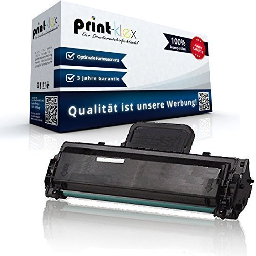 Print-Klex XXL Tonerkartusche kompatibel für Samsung SCX3000 SCX3200 SCX3200Series SCX3200W SCX3205 SCX3205W MLT-D1042S MLT-D104 MLT 104 Black Schwarz - Office Line Serie