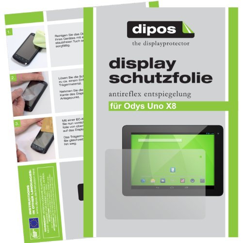Dipos Films de protection pour différents modèles Odys Odys Uno X8 2 Stück