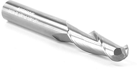 yonico 34230-sc CNC Router Bit Ball Nase Solides Karbid mit 3/8 x 1–1/4-Zoll x 3/8 Zoll x 3 Zoll 3/8 Zoll Schaft