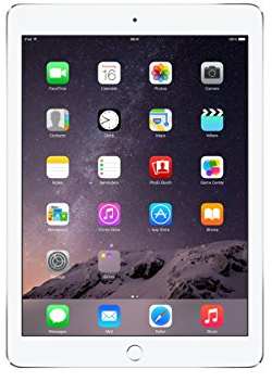 iPad Air 2, 9,7 Display mit WI-Fi + Cellular, 16 GB, 2014, Silber (Generalüberholt)