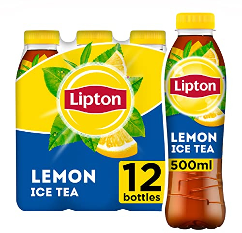 Lipton Ice Tea - Tè freddo al limone, 500 ml, confezione da 12 pz.