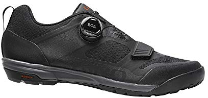 Giro Berm Bicicleta electrónica|City/Urban|Zapatos de Ocio, Hombre, Negro Dark Shadow, 45 EU