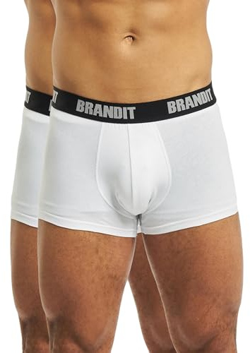 Brandit Boxershort Logo, 2er Pack, Verschiedene Tarnfarben | mehrere Farbvarianten, Größen XS bis 5XL