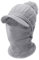 YJZQ Winter Damen Strickmütze Fliegermütze mit Ohrenschutz Warm Skimütze mit Schal Winter Sturmhaube Baseball Mütze Wintermütze mit Bommel Wintermütze mit Plüschfutter Outdoor Radfahren Skifahren