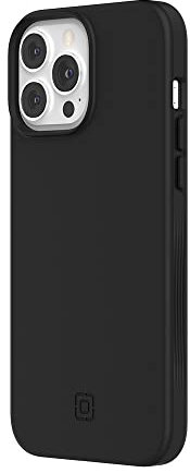 Incipio Organicore Case Compatible with Apple iPhone 13 Pro Max [100% Compostable & Vegetable Materials 2.4 m Drop-Resistant Qi & MagSafe Compatible Slim Case Design] IPH-1937-CHL Black