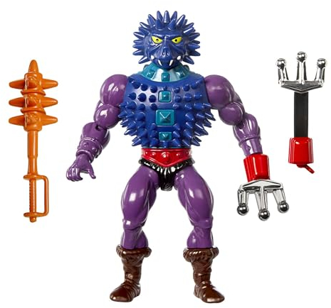 MASTERS OF THE UNIVERSE Actionfiguren - He-Man und Skeletor in der Retro-Verpackung, Mini-Comic-Heft, 16 Gelenke, für Sammler und Kinder ab 6 Jahren, HKM79