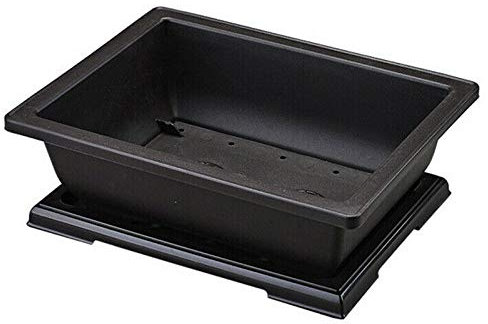 Weetack Maceta Grande RectáNgulo Bonsai Jardinera de Vivero Contenedor de BalcóN 29X21X10.5Cm