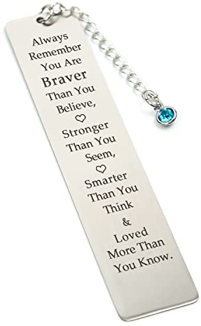 Lesezeichen Geschenke für Frauen, personalisierte Geschenke für Frauen, inspirierende Geschenke für Frauen, Buchliebhaber, Freundin, beste Freundin, Ehefrau, Mutter, Lehrer, Kollegen, Chef usw