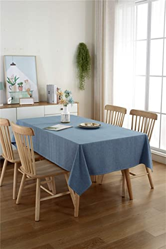 Stfery Camino de mesa de comedor azul, camino de mesa para el hogar, 14 x 100 pulgadas, color sólido, a juego, poliéster, sala de estar, decoración moderna de cocina, bodas, vacaciones