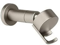 Gessi HI-FI, Verstellbarer Wand-Brausehalter zur Kombination mit Artikel 63099 oder 63199, 63057, Farbe: Finox Optik