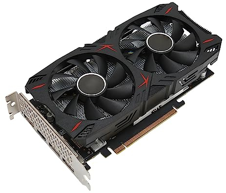 GTX1060 6GB Graphics Card,GDDR5 192 Bits PC Video Card with 2 Cooling Fans,16 PCI Express 3.0,Support 3 DP HD Multimedia Interface,4K PC GPU Graphics Card