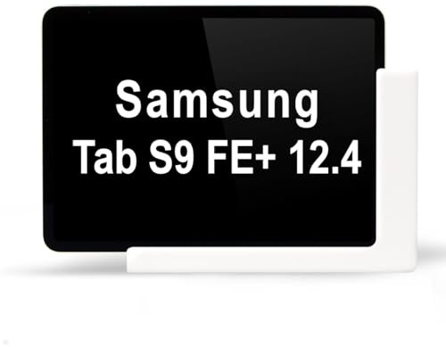 TabLines TWP033 Wandhalterung für Samsung Tab S9 FE+ 12.4 (weiß)
