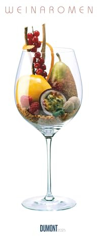 DUMONT - Weinaromen 2025 Wandkalender, 22x49,5cm, Kalender mit Weinsorten und wonach sie schmecken, nach einer Idee von Christina Fischer