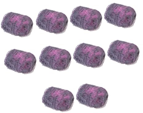 ORFOFE 10confezione Spugne Inossidabile Per Utensili Pad Scrubbing Resistente Rimuove e e