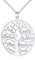 Custom4U Collier Arbre Généalogique Prenoms Gravure pour Femme Pendentif Arbre de Vie Prénom Bijoux Cadeau pour Famille