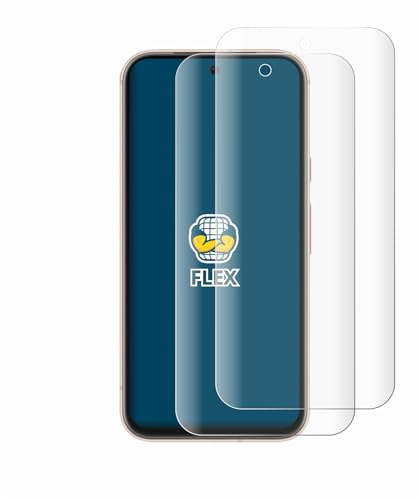 BROTECT Schutzfolie für Google Pixel 8a | 2 Stück Transparenter Displayschutz Made in Germany Klare Full-Screen Folie Full-Cover 3D Curved Montage Kit