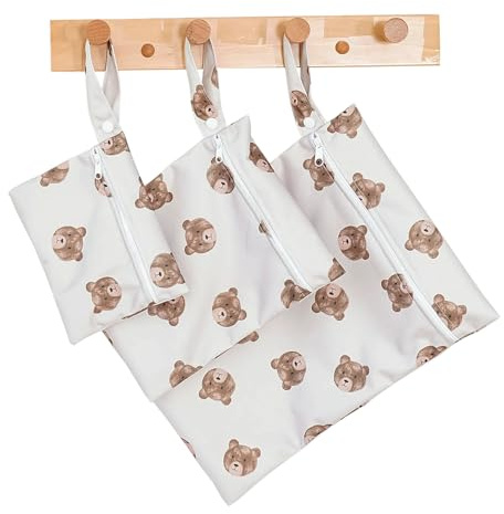 KKTAPOS Windelbeutel für Baby-Stoffwindeln, wasserdicht, wiederverwendbar, waschbar, Reisetaschen, Turnbeutel, Pool, Kindertagesstätte, verschmutzte Babyartikel, Yoga, Turnbeutel für Badeanzüge und